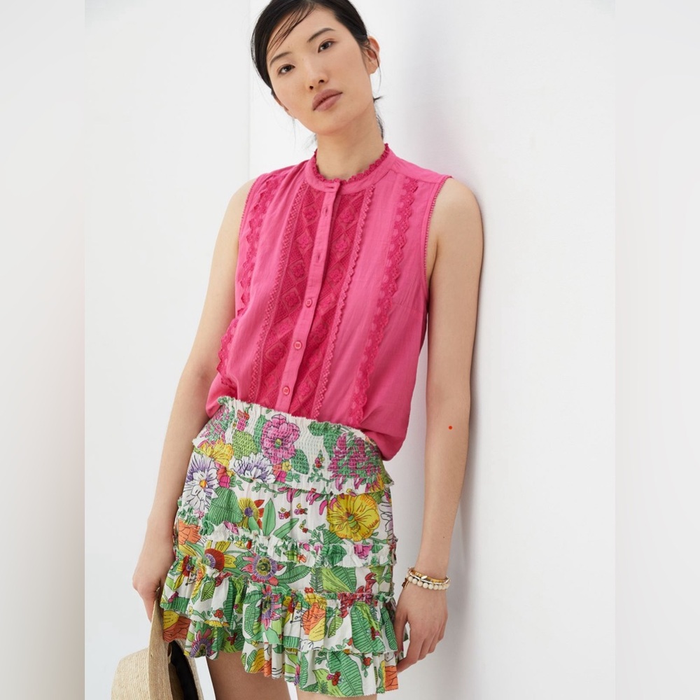 Anthropologie Pilcro lace blouse